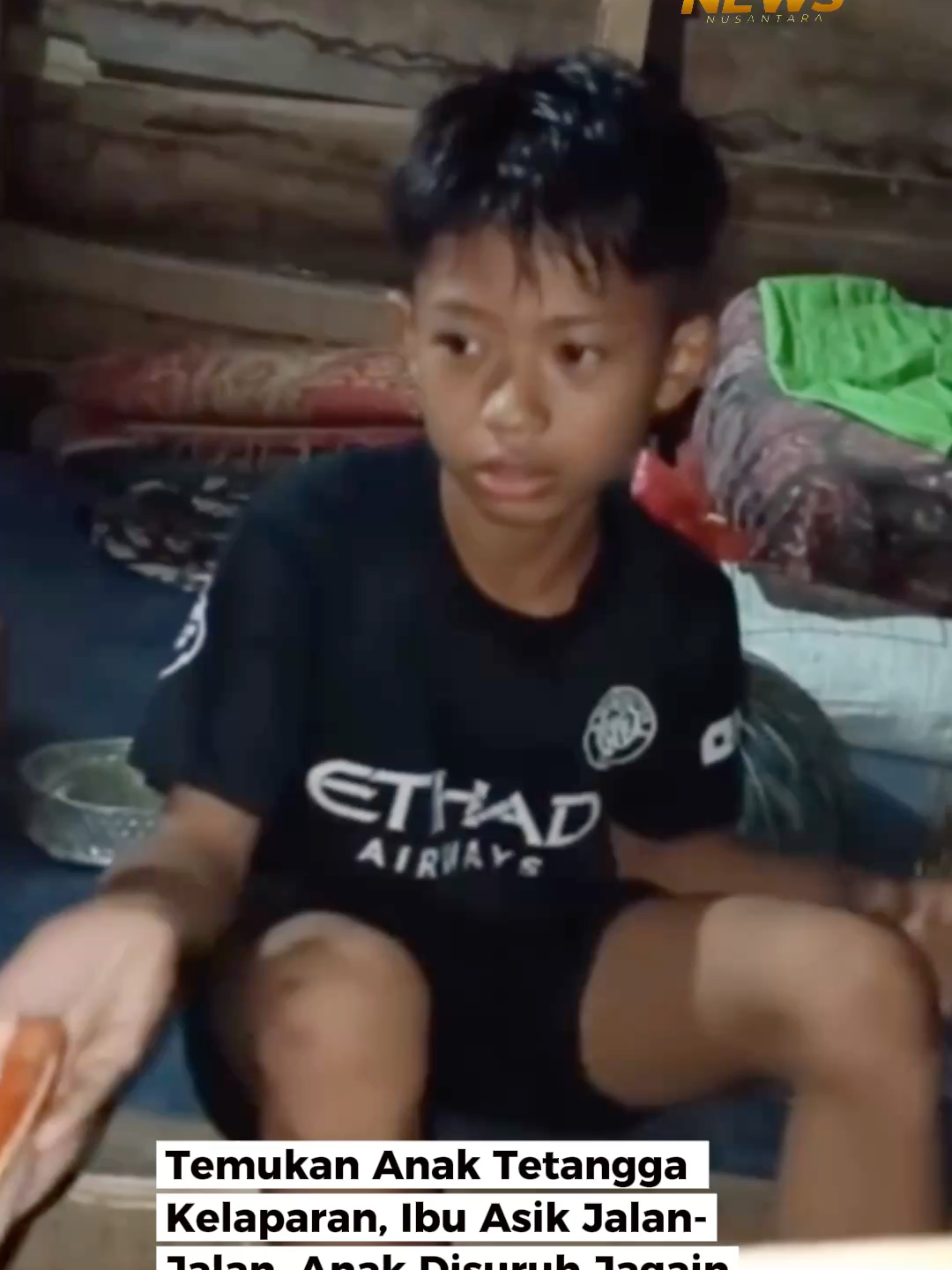 Temukan Anak Tetangga Kelaparan, Ibu Asik Jalan-Jalan, Anak Disuruh Jagain #breakingnews