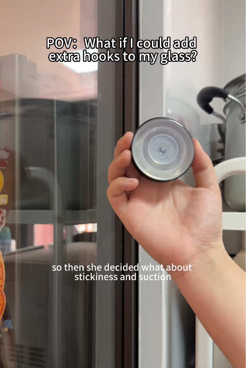 l’ve tried many suction cup hooks,and this one is truly amazing#kitchen #kitchenrenovation #hook #fyp 