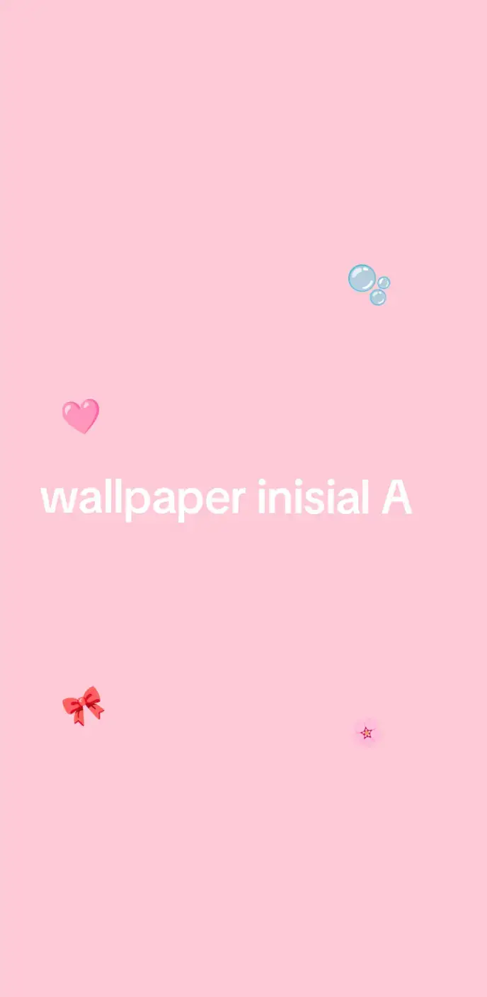 next wallpaper huruf apaa lagii  komenn ya guys 🍓 #fypシ #foryou #lucuwww💖  #rameinyuk 