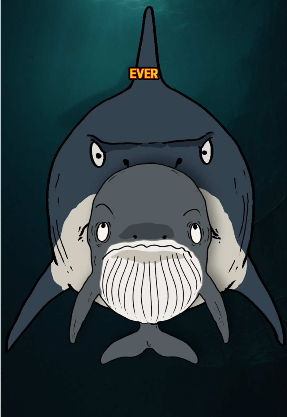 The scariest Predator of the Ocean #educational #animals #fyp #megalodon 