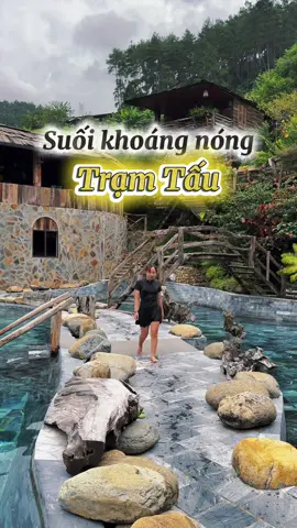 Suối khoáng nóng đẹp nhất Trạm Tấu 🌾🇻🇳 #yenbai #tramtau #suoikhoangnong #mucangchai2025 #mucangchai 