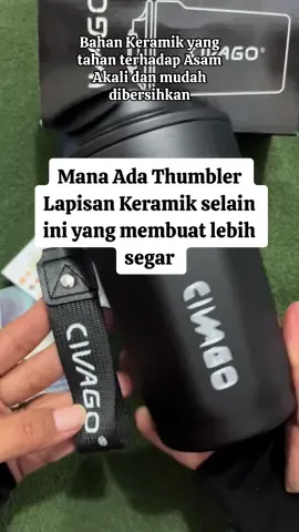 Thumbler Mug Keren Lapisan Keramik membuat lebih segar #thumbler #mug #civago #fyp 