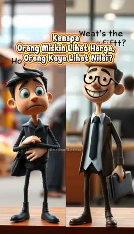 “Orang miskin lihat harga, orang kaya lihat nilai. Murah belum tentu untung, mahal belum tentu rugi. 💡🔥 Follow @MotivasiStickman untuk motivasi sukses dan mindset kaya setiap hari!” #MotivasiStickman #MindsetKaya #EkonomiMikro #LihatNilai #FinancialFreedom 