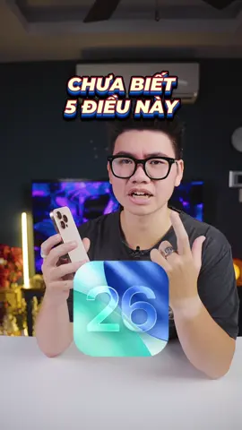 Đừng lên iOS 26 nếu chưa biết 5 điều này!!! #LearnOnTikTok #ThanhCongNghe #Education #NovaGR 