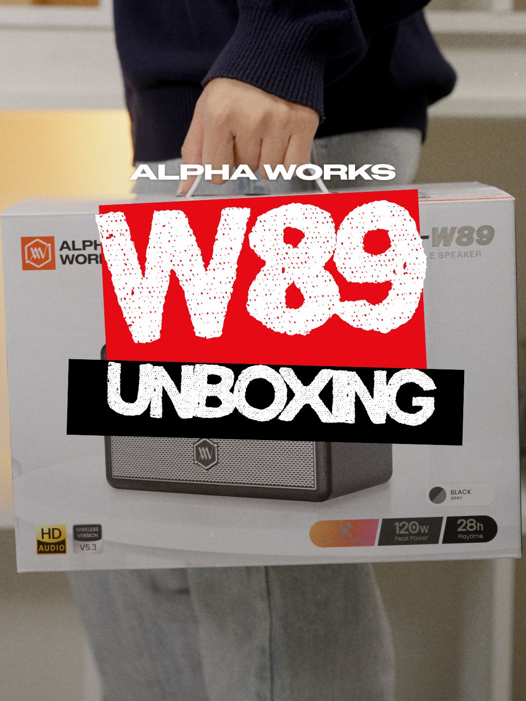 ✨ Alpha Works W89 - Nhạc REAL Đậm Chất 5 màu sắc cá tính 🎨 | Công suất RMS 60W 🔊 | Pin bền bỉ 28h  👉 Khám phá ngay! #AlphaWorks #AlphaWorksWSeries#WSeries#AlphaWorksW89#W89#NhacREALDamChat
