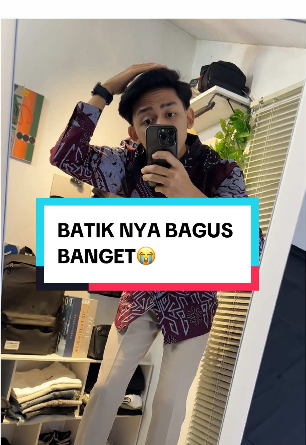 BATIK BUAT KONDANGAN NIH, auto cakep kalo pake ini😎😎 #batikindonesia #batikmodern #batikkondangan #batikpremium #outfitideas 