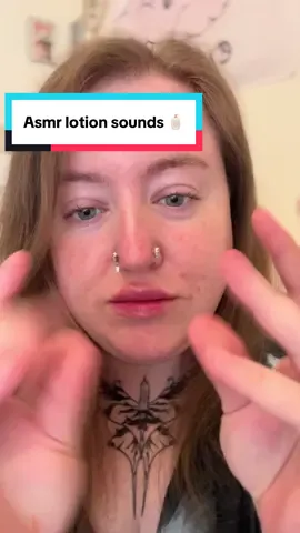 Much bettta #asmrlotionsounds#asmrtingles #asmrpersonalattention #foru #fyp 