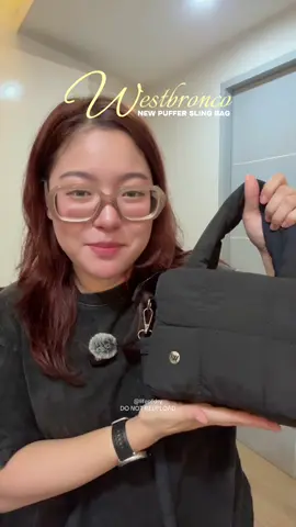Another everyday puffer bag from @WESTBRONCO.PH ✨  #tiktokshopph #westbronco #pufferbag #creatorsearchinsights 