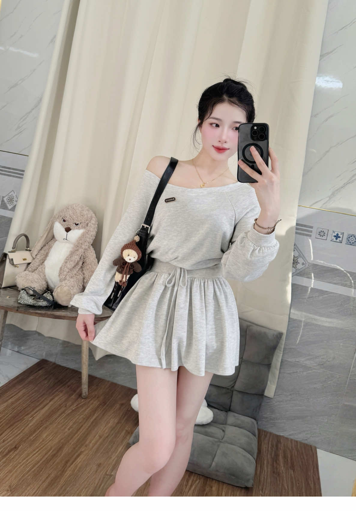 Set váy xinh #xuhuongtiktok #thoitrangnu #xuhuong #setvayni 