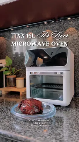 16L Air Fryer Microwave Oven from @Tixx BiliHome PH  #airfryer #airfryeroven   #tixxhomeappliances #microwave #kitchenfinds 