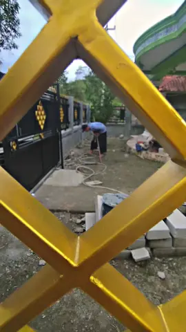 alhamdulillah done pemasangan Hari ini😉👍🏻 Lok. sukamanah-agrabinta ✅ #bengkellas #pagar #minimalis #fyp #viral 