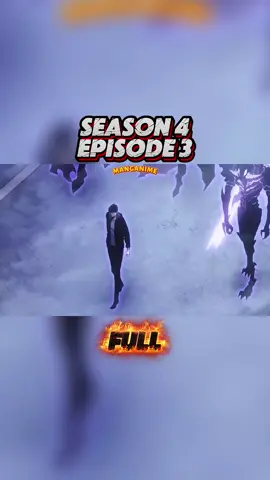 SOLO LEVELING SEASON 4 EPISODE 3 FULL #manganime #sololevelingseason4 #sololeveling 