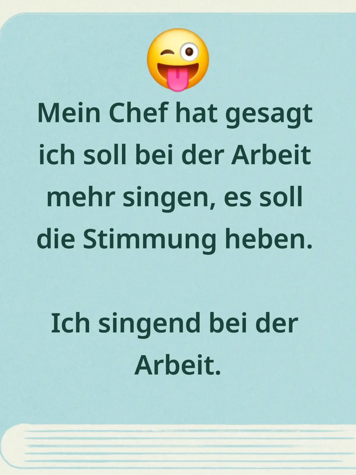 #Spass#Singen