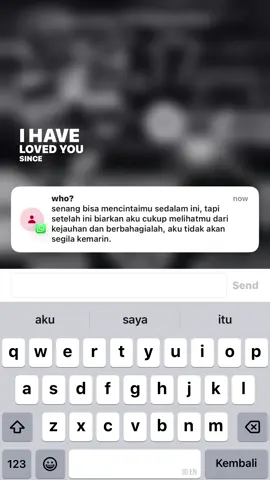 that “aku tidak akan segila kemaren” #galaubrutal #chatwa #fyp #fypdong #foryoupage 