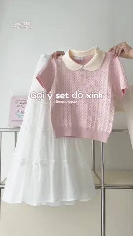 Xinhhhh iu quá chừng luôn, màu hồng cưng xĩu 🤤 #fypシ゚ #LearnOnTikTok #moingaymotoutfit #viralvideo #monshop 
