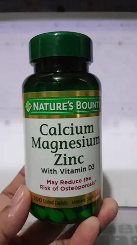 #Natures BountyCalciumMagnesiumZincD3 #osteoporosisprevention #Calcium #Magnesium #fyp 