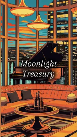 Moonlight Treasury | 1940s-50s Evening Jazz 🎷 #jazz #eveningvibes #vintagemusic #relaxingmusic #smoothjazz 