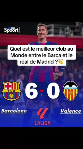Quel est le meilleur club au Monde entre le @@fcbarcelona et le @Real Madrid C.F. ? Mon 2e compte : @Odjocka Fm  #fcbarcelona #realmadrid 