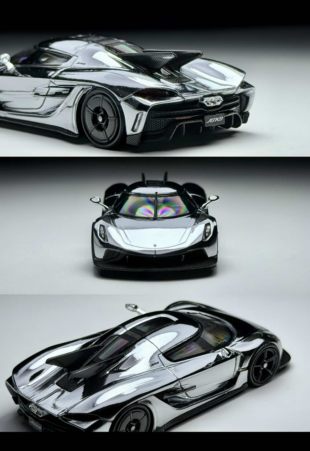 Silver bullet 👻 (goal-100 followers) #fyp #koenigseggjesko #absolut #cenematic #164scale 