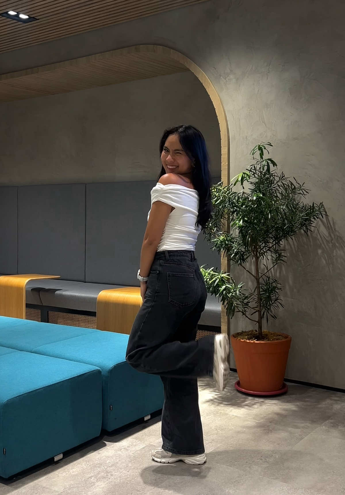 soft but not subtle ☁️🖤 but make it timeless.  #fitcheck #OOTD #outfitideas #fyp #stylediaries 