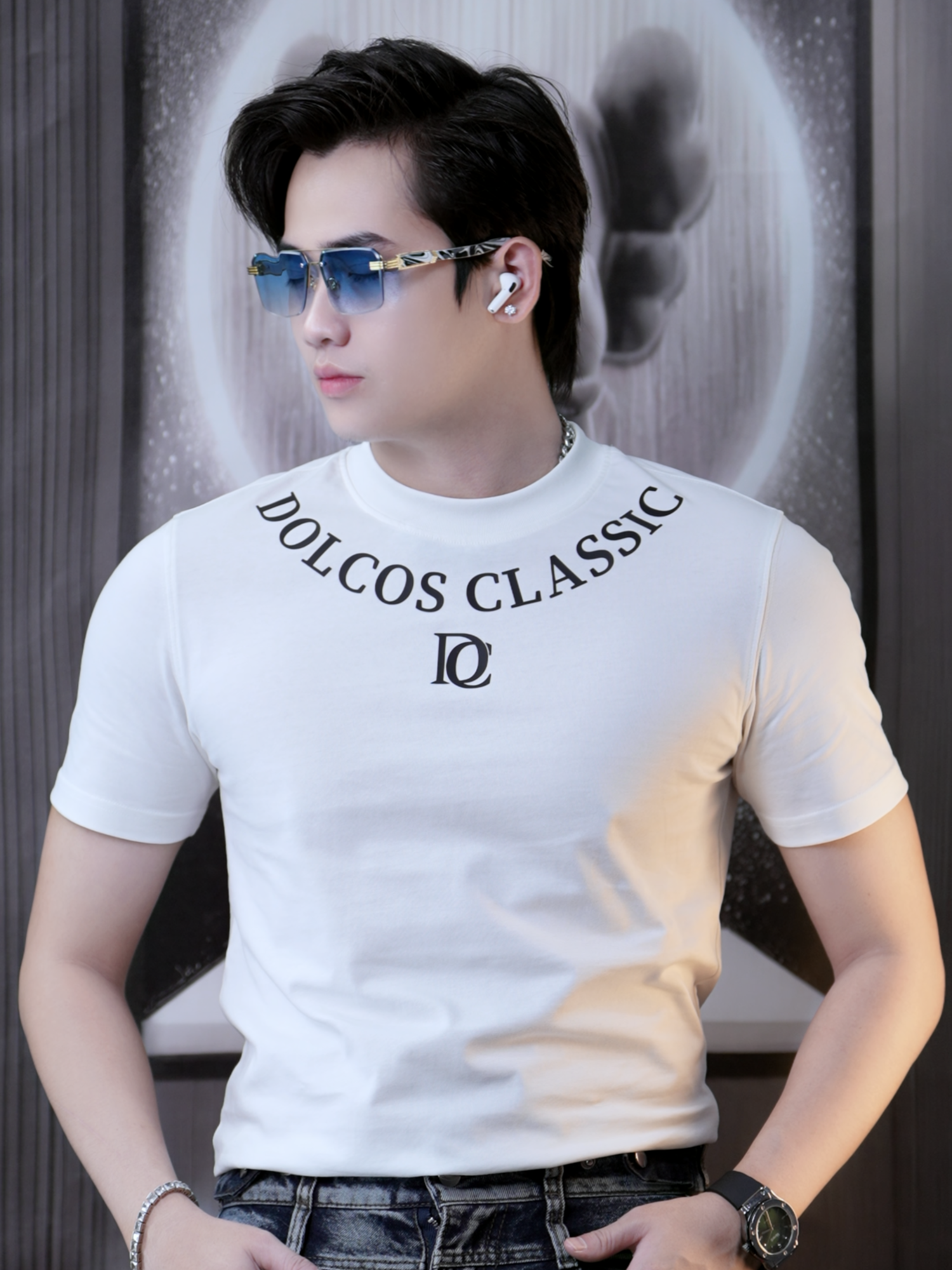 Áo Phông nam in ép chữ trước ngực , Chất cotton cao cấp thoải mái thoáng mát thấm hút mồ hôi #t2storeluxury #t2reviewluxury #thoitrangnam #t2luxury