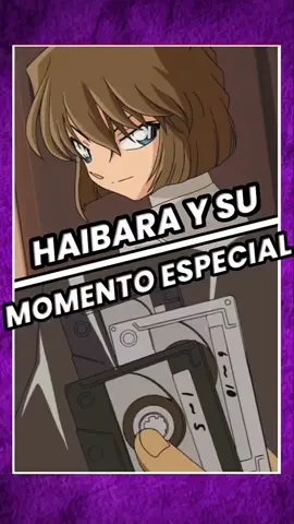 El momento más especial de Haibara en Detective Conan 🥺 #detectiveconan #conan  #haibara #edogawaconan #animefyp