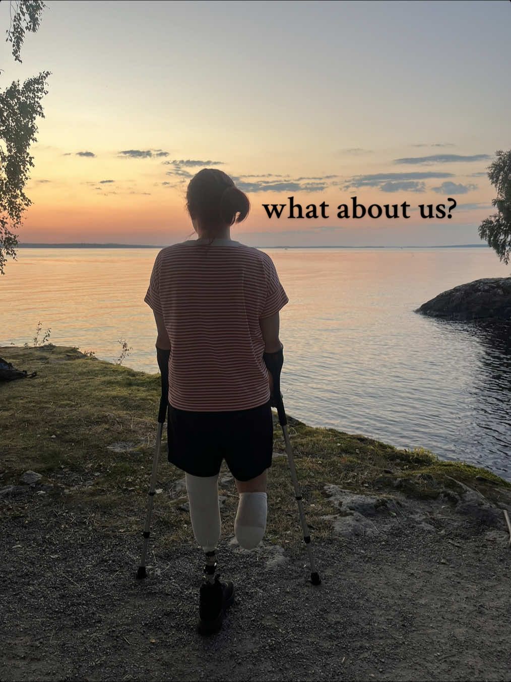 don’t take your health for granted #amputeelife #amputee #disabled #foruyou #whataboutus 