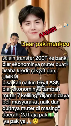 AAMIIN AJA DULU😁🤲🏻🙏🏻#asn #pns #pppk #menterikeuangan #purbaya 