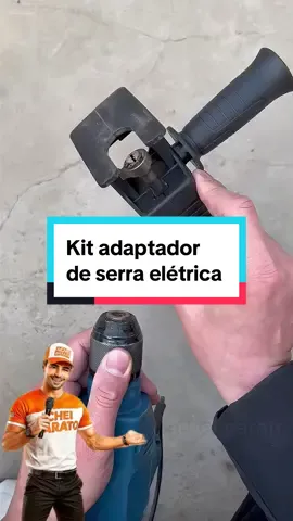 Kit adaptador de serra elétrica #serraeletrica #ferramentas #utilidades 