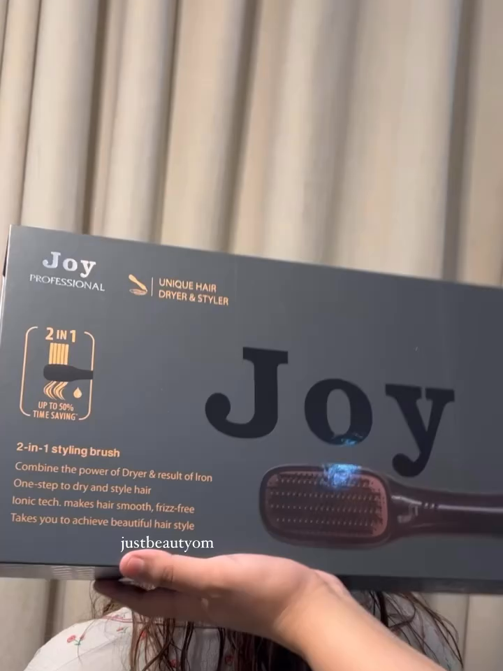 oy JOY 1200W Hair Dryer & Styler | مجفف ومصفف شعر Joy JOY بقوة 1200 واط #JoyHairDryer #HairDryer #HairStyler #hair dryer brush set #BlowDryBrush #HairTools #BeautyTech #SaudiArabia #Riyadh #Jeddah #Khobar #HairCare #QuickStyling #SalonAtHome