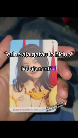 berapa pun duit, ku keluarin demi dia tercinta😈🤭 #erinejkt48 #catherinavallencia #fypage 