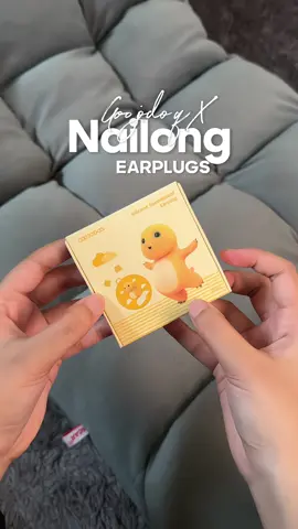 So cute!💛🥹 #earplugs #goojodoq #goojodoqxnailong #nailong 