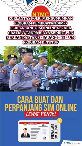 pembuatan dan perpanjangan SIM GRATIS 2025 secara online (untuk menghindari adanya pungli) tanpa antrian panjang di kantor,cukup di hp saja, mudah dan cepat #pembuatansim #masukbrandafypツ #simgratistr #bismilahfypシ #kendaraan 