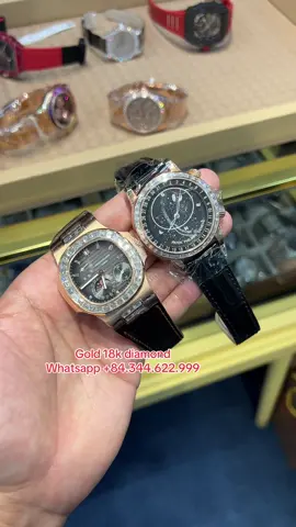 Gold 18k + diamond #duydongho777 #luxurywatches #italy #watches #california #watch 