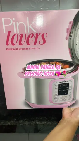 Minha panela dos sonhos.💖🌷 . . . . #paneladepressão #panelaeletrica #britania #rosa #casinharosa 