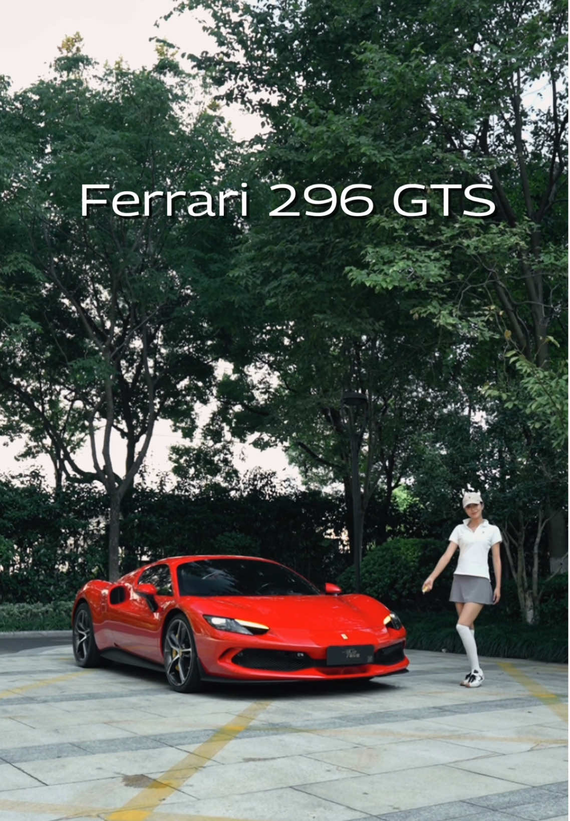 🔥 Supercar Ferrari 296 GTS - When 830hp meets Italian elegance 🇮🇹 #ferrari296gts #296gts #supercar #ferrari #fyp 