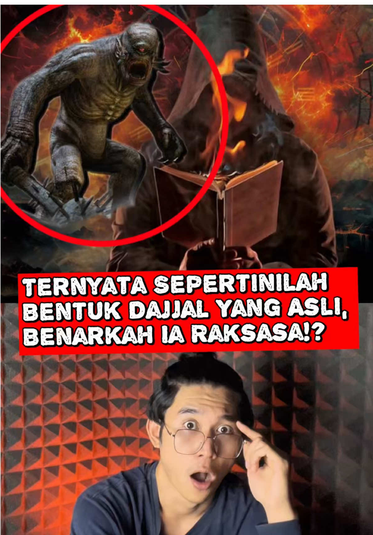What!? Ternyata Sepertinilah Bentuk Dajjal Yang Asli, Benarkah Ia Raksasa!? #misteri #fakta #faktaunik #ceritahoror #dunia 