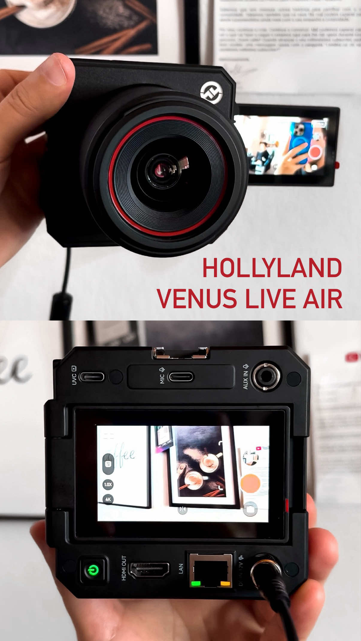 Montar um setup de live costumava ser complicado, mas agora consegui simplificar tudo com apenas dois equipamentos: a VenusLive Air e o microfone Lark A1. A câmara é super prática tem ecrã flip para me enquadrar facilmente, transmite em 4K com qualidade incrível mesmo em ambientes de pouca luz, e posso controlar tudo diretamente do smartphone. Para o som, uso o Lark A1: basta ligar via USB-C e fico com áudio estável e cristalino, a diferença em relação ao micro do portátil é enorme. Com apenas um toque consigo começar a transmissão em direto para o YouTube, sem precisar de PC ou equipamentos extra. Assim, o meu setup de livestream ficou simples, mas com imagem e som profissionais. Se também queres simplificar as tuas transmissões, esta é a solução ideal! @Hollylandglobal #Hollyland #Venuslivair #livestream #LarkA1 #ad 