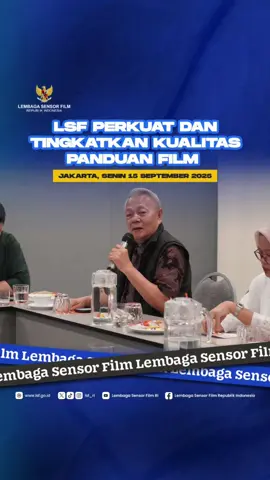 Lembaga Sensor Film Republik Indonesia (LSF RI) pada Senin (15/9/2025) menyelenggarakan Rapat Koordinasi Panduan Film di Jakarta. Kegiatan ini merupakan upaya untuk meningkatkan kualitas Panduan Film yang lebih lengkap serta terstandarisasi. #LembagaSensorFilm  #MemilahMemilihTontonan  #PanduanFilm  #BudayaSensorMandiri 