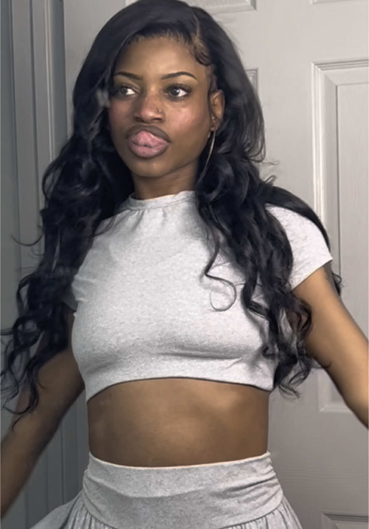 #grwm sick af 🐇                                                    #fy 