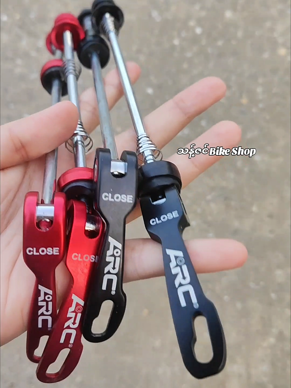 ARC Quickတံလေးတွေ ပြန်ရောက်ပါပြီ🥰 Viber - 09420164036✅ #သန့်ဇင်bikeshop #biker #fyp  #foryoupage #စက်ဘီးအပိုပစ္စည်း 