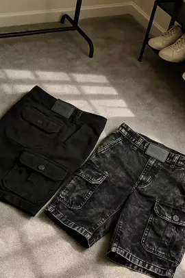 Celana Cargo Jeans Pendek Pria washing snow original  #fyp  #cargopants 