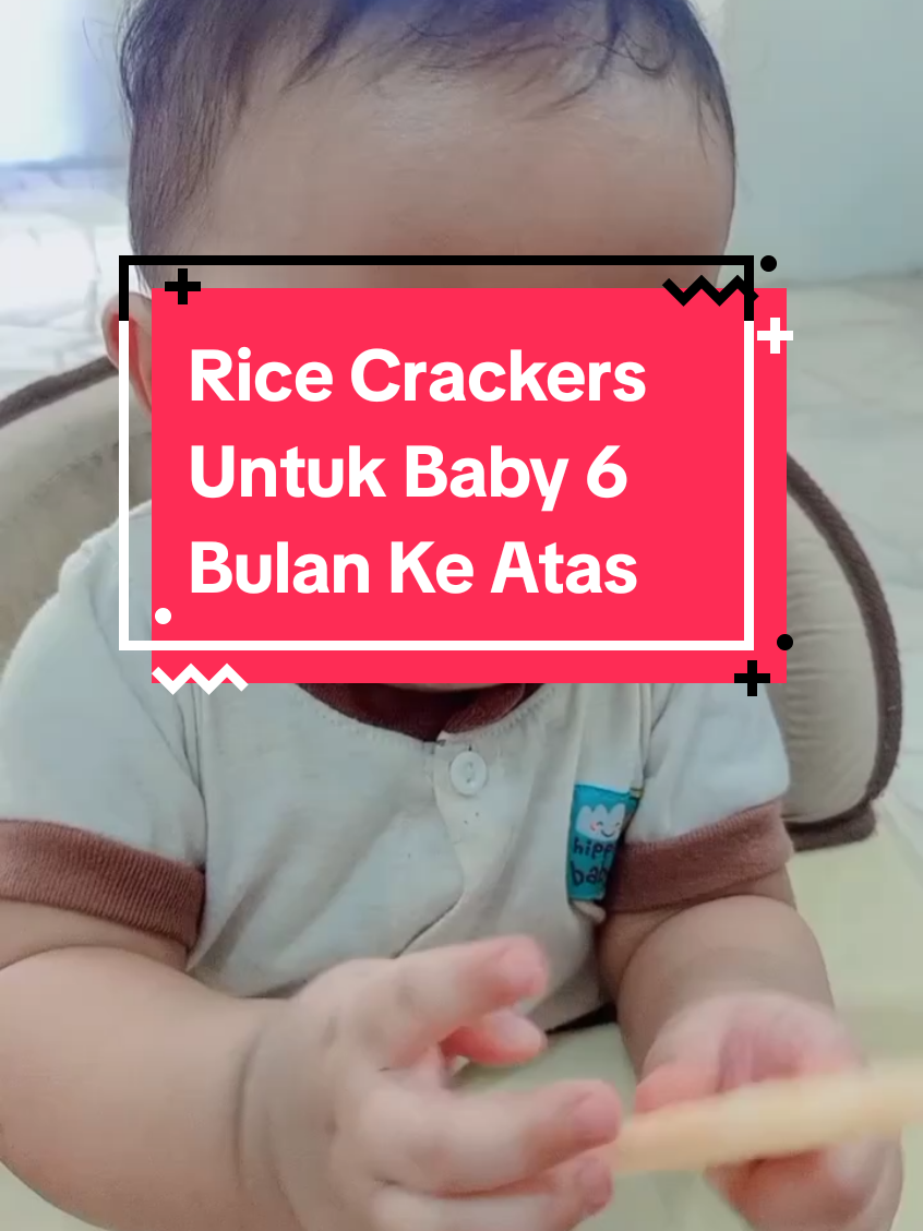 Holybaby Rice Crackers  Ringan,Mudah Larut Dan Sesuai Untuk Baby 6bulan Ke Atas.. #holybaby  #ricecracker  #untukbaby6bulankeatas  #racuntiktok 
