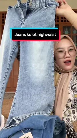 Recomended banget yang cari celana jeans kulot highwaist bahan super mantul #celanajeans #celanajeanswanita #jeanshighwaist #paydaysale #dijamincuan 