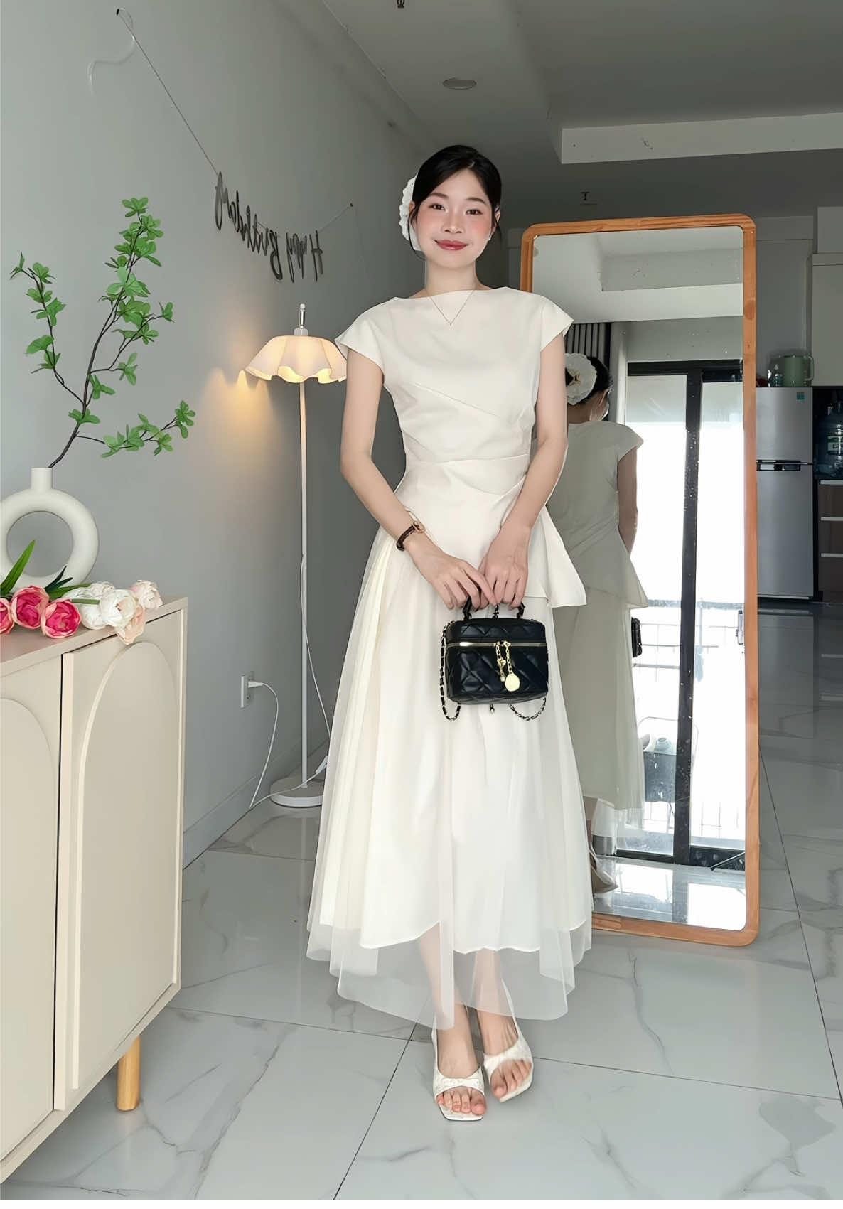 Set 2 món ch đến 200 cành 🌸 nà #chiihaycuoi #trending #thoitrangnu #vaycongso 