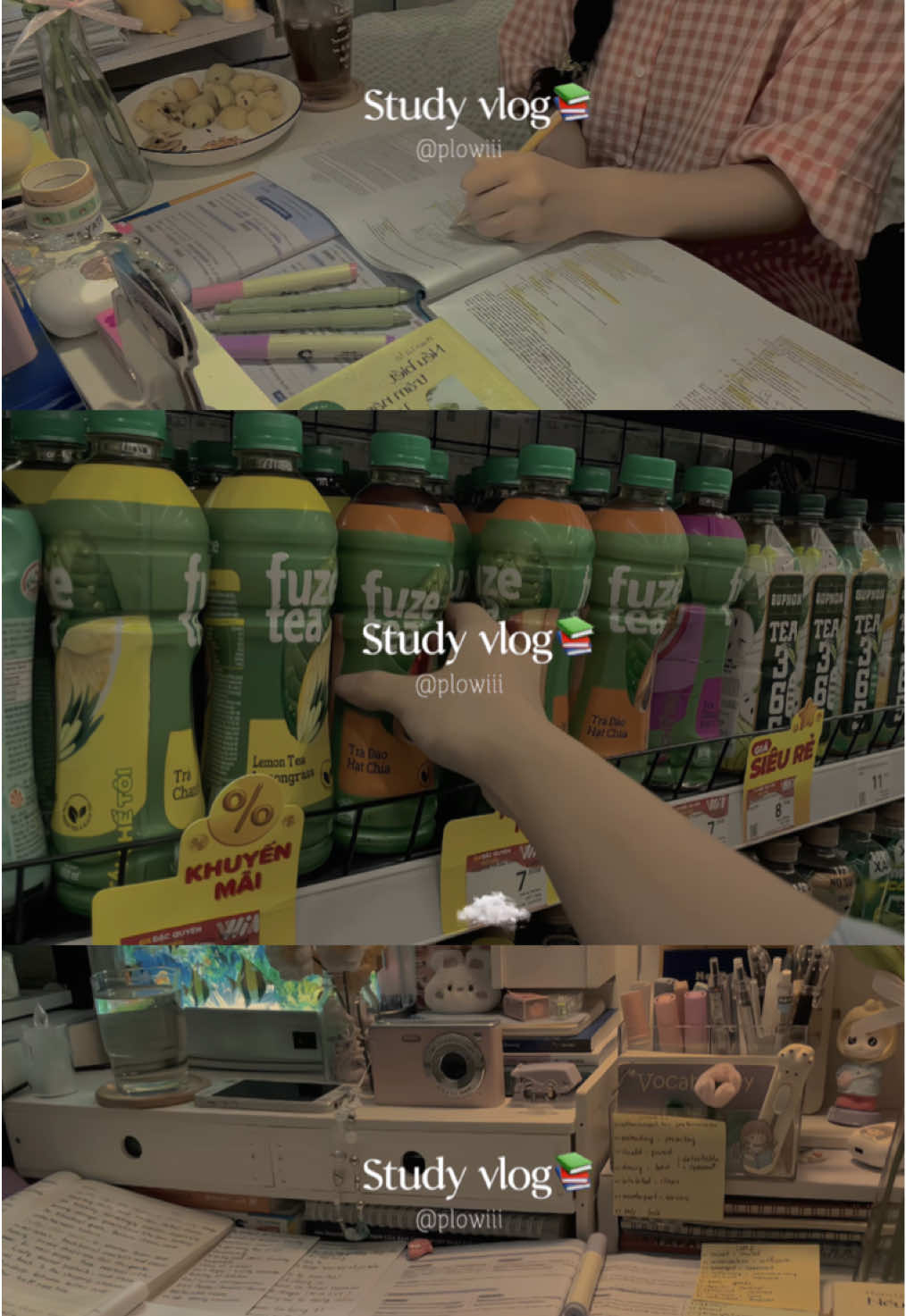 “ Cái gì mà khó quá không làm được, thì vừa khóc vừa làm, dẹp ngay cái suy nghĩ bỏ cuộc ra khỏi đầu giùm t 📚❤️‍🩹🏔️🍂”.                            #study #studywithme #studytok #studygram #日常vlog 