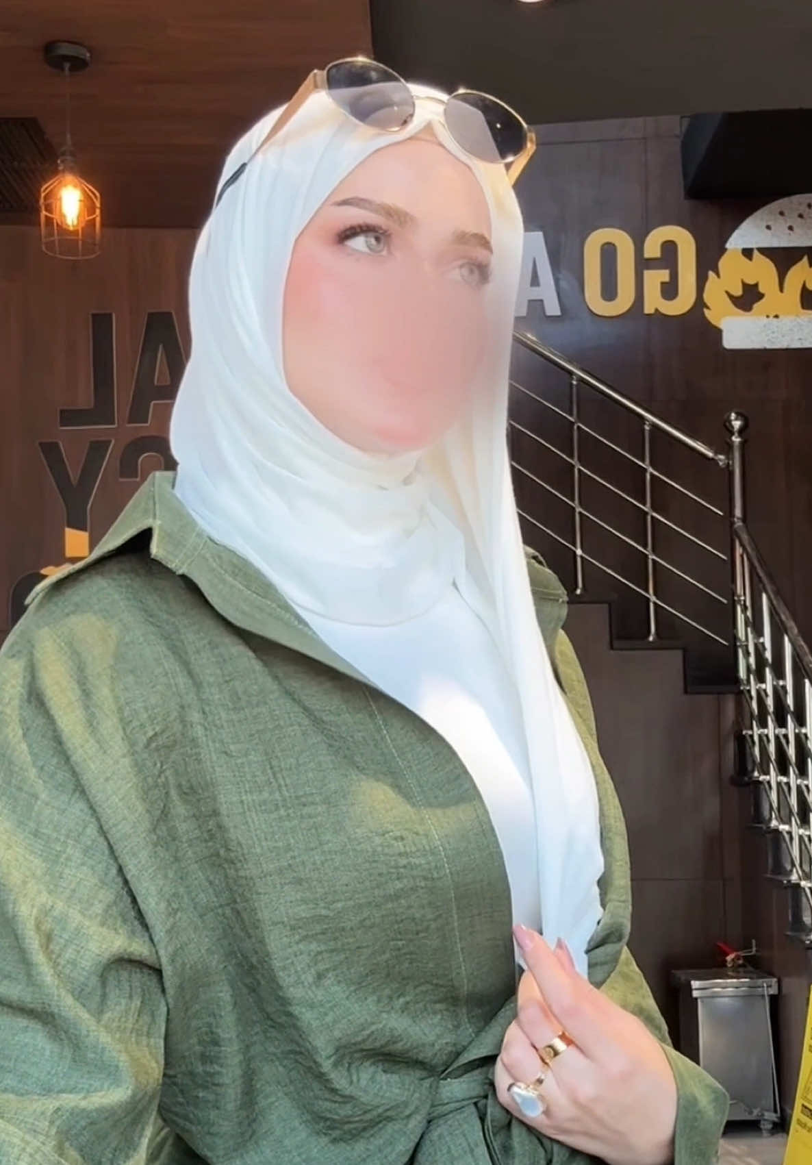 ⁨	⁨	شگد من 10🙈🌱؟ السووت الجميل من ‪‪@1azhar_fashion‬‬   الشوز م‪@puma‬ma  الشيلة‪@coconut.hijabstore‬tore  النظارات‪@chclaatt_store1‬store1⁩