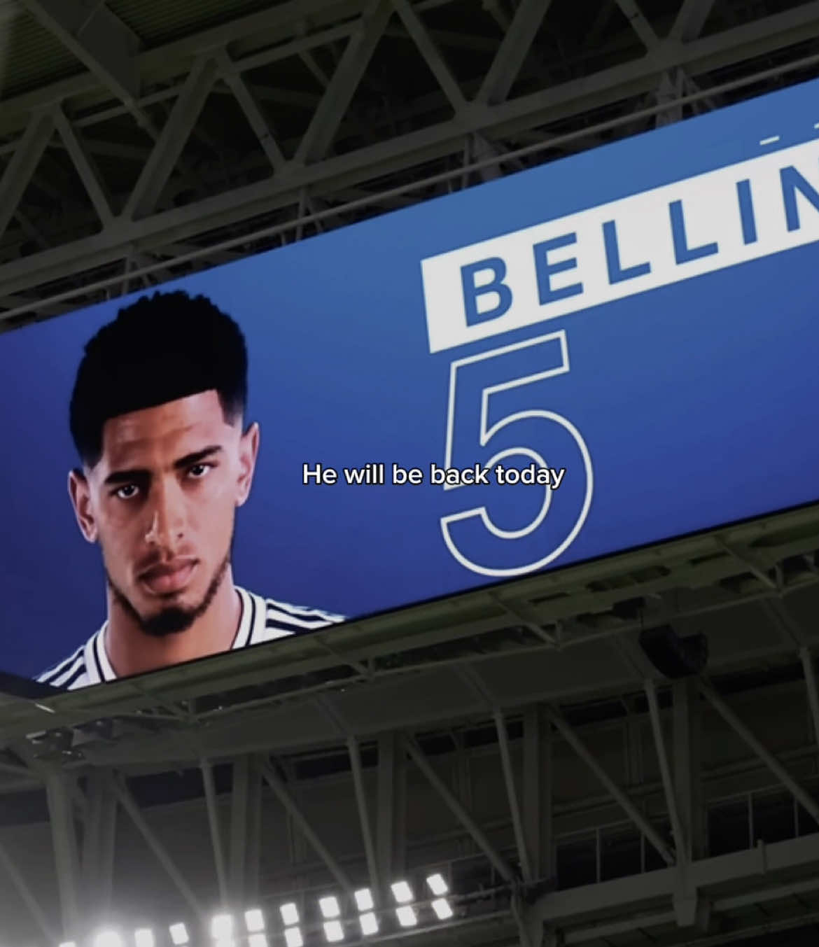 He came back… #realmadrid #judebellingham #bellingham #halamadrid #fyp 