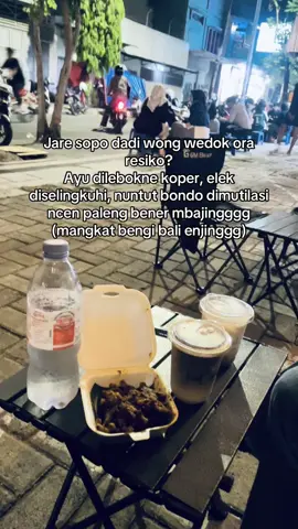 tidak lupa nongkrong sangu ceker @OSENG NGOS 🥵 