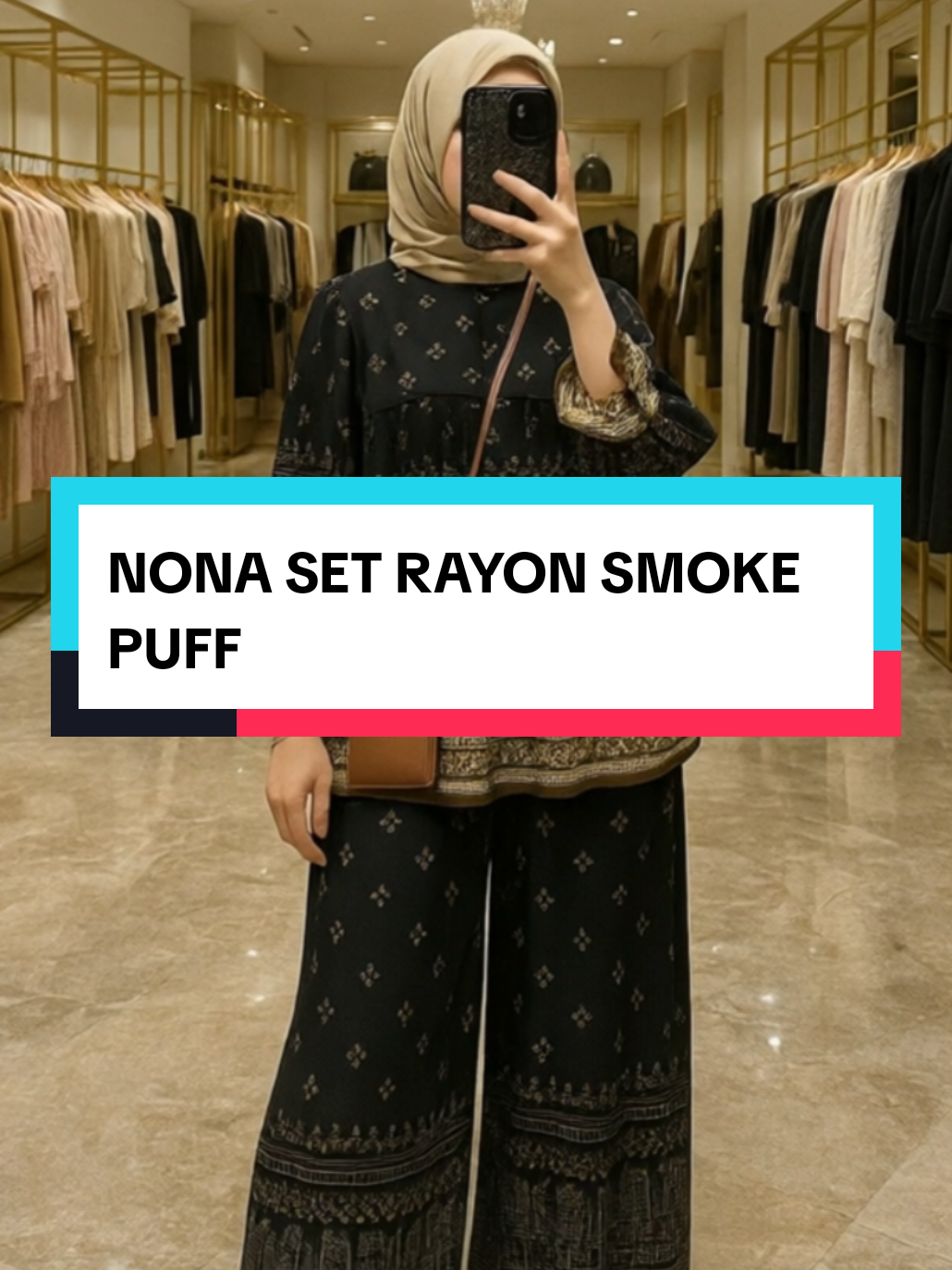 VT AI || NONA SET RAYON SMOKE PUFFY #promoseruweekend #setelanwanita #atasanwanita #outfitinspiration 